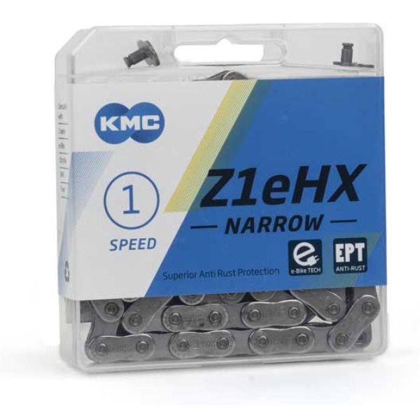 Kmc KETTING 1V 3/32 Z1EHX NARROW EPT ZI Zilver - Afbeelding 3