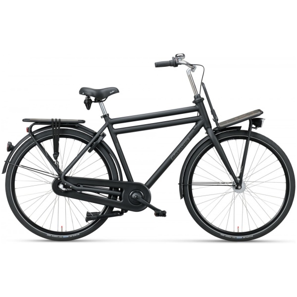 Batavus Packd-3 Zwart Mat Heren
