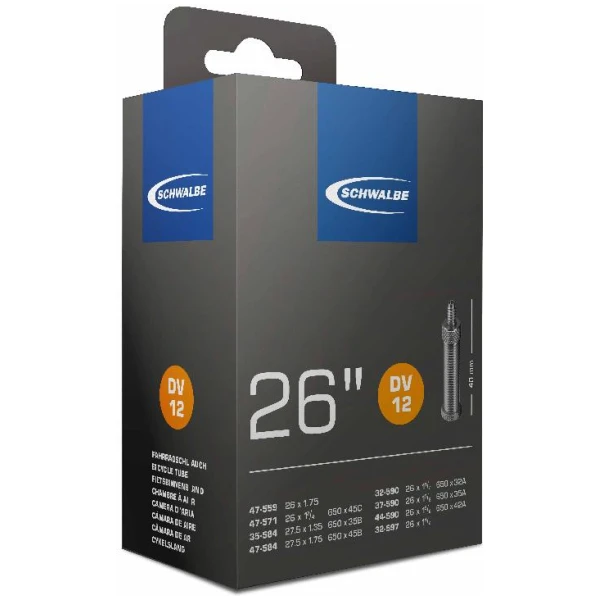 Schwalbe BIB 26X11/4-13/8-175 SC DV (40) DV12 Zwart - Afbeelding 3