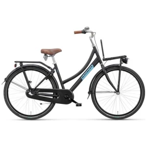 Batavus PACKD 26 DR3 Black 43/26 Zwart Mat MEISJES