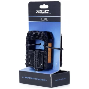 Xlc PEDAAL KLAPBAAR PVC ZW STEL PDF03 Zwart