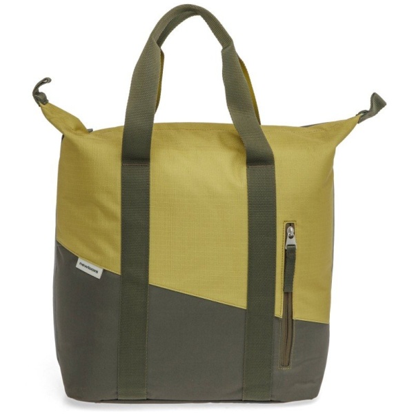 New Looxs TAS OSLO KOTA SHOPPER GR/GE Olive/Yellow