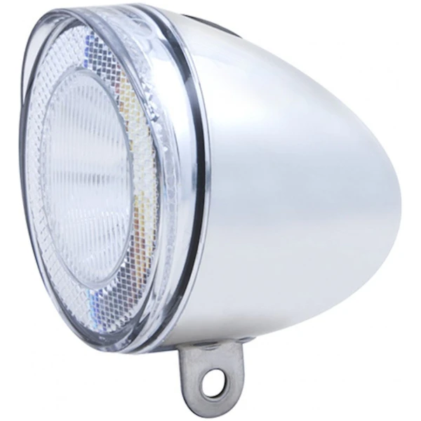 Spanninga Koplamp Swingo XB LED met reflector en Chroom