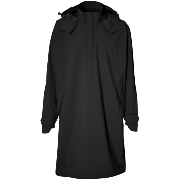 Basil poncho Mosse Jet Black