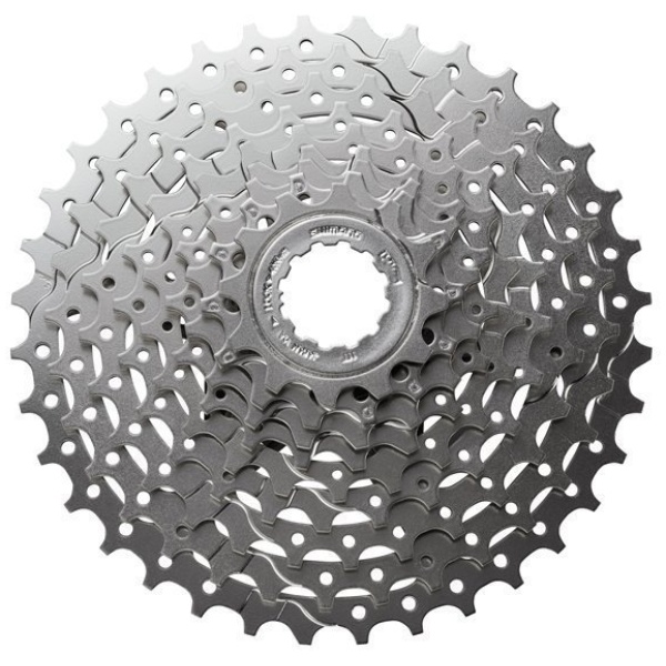 Shimano Cassette 9 speed Alivio CS-HG400 12-36T Zilver