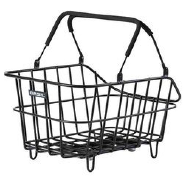 Basil Fietsmand Cento Alu MIK 46 x 34 x 26 cm - mat Zwart