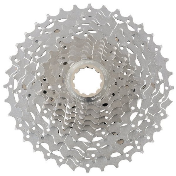 Shimano CASSETTE SH 10V DEORE XT CS-M711 11-32 ZI ZILVER