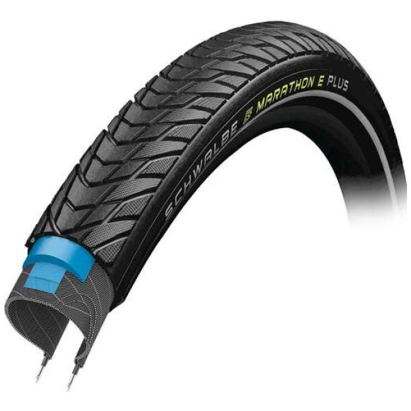 Schwalbe BUB 28X175 SC R MARATHON E PLUS ASDG ZW Zwart - Afbeelding 3