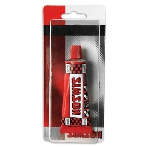 Simson Solutie groot 30ml (op kaart) Rood|Zwart