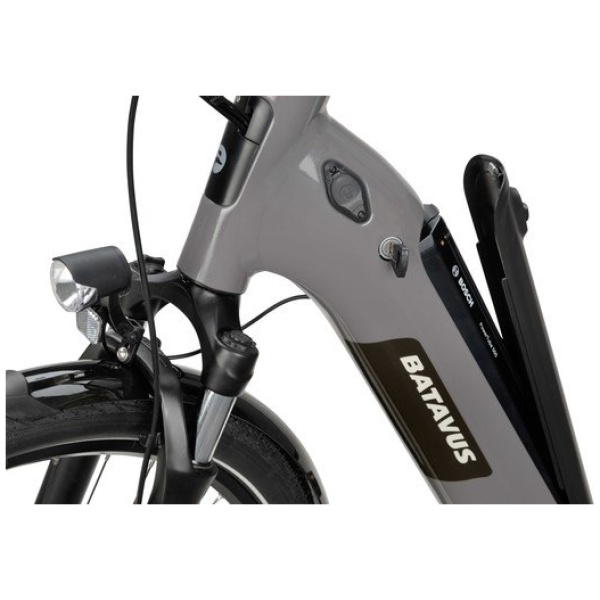 Batavus Altura E-Go Power Taupe LAGEINSTAP - Afbeelding 4