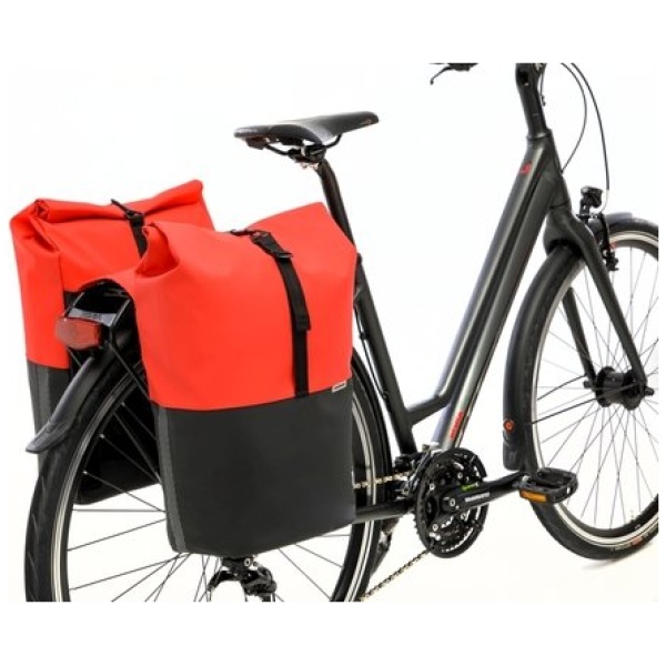 New Looxs TAS NYBORG DOUBLE RO/ZW Red/Black - Afbeelding 4