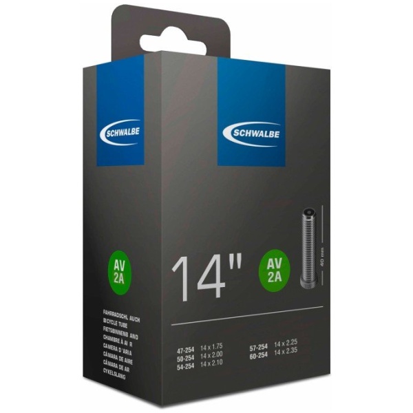 Schwalbe BIB 14X175-225 SC AV (40) AV2A Zwart - Afbeelding 4