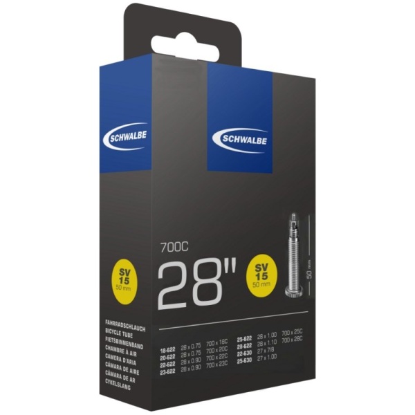 Schwalbe BIB 28X3/4-1 SC SV (60) SV15 Zwart - Afbeelding 3