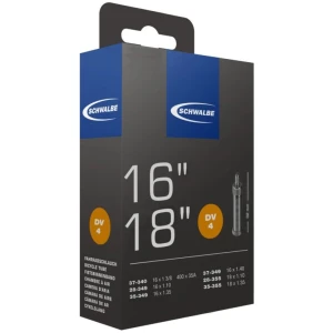 Schwalbe BIB 16X11/8-13/8-135 SC DV (32) DV4 Zwart
