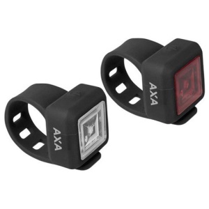 Axa LAMPSET NITELINE 11 BATT LED ZW Zwart