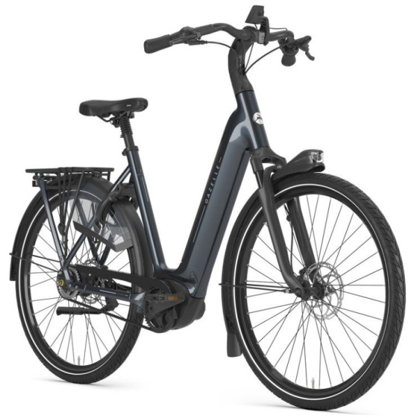 Gazelle Grenoble C5 Anthracite Grey Glans DAMES