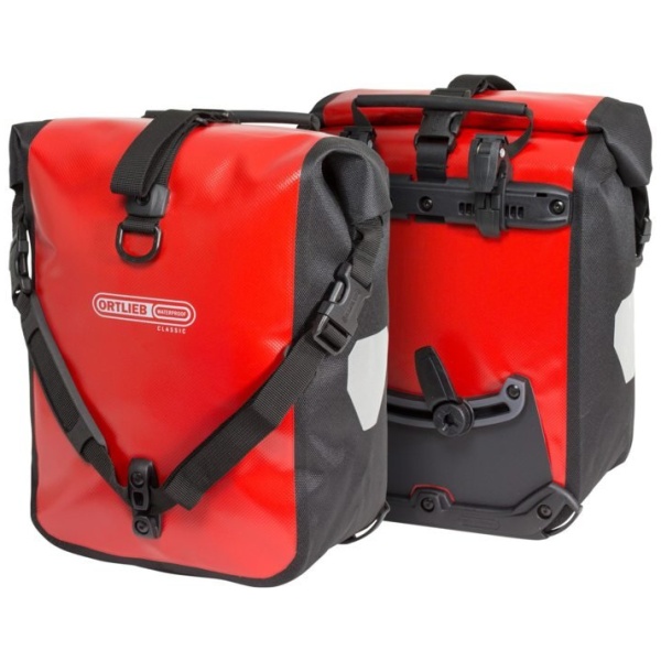Ortlieb Tas front/sport roller classic f6302 ql2 Red/black
