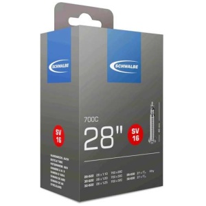 Schwalbe BIB 28X11/8-11/4-120 SC SV (40) SV16 Zwart