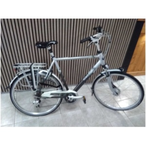Gazelle Medeo plus Zilvergrijs Heren