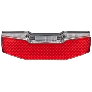 Axa ACHTERLICHT BLUELINE 6-12V LED STL 80MM Zwart
