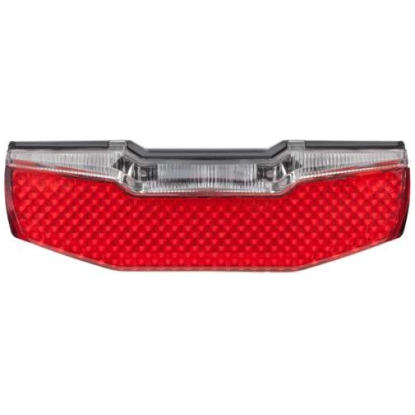 Axa ACHTERLICHT BLUELINE 6-12V LED STL 80MM Zwart