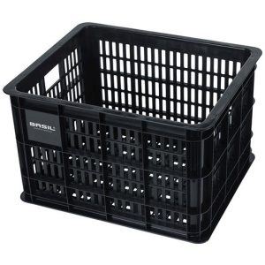 Basil KRAT BAS PVC ZW 29.5L Zwart