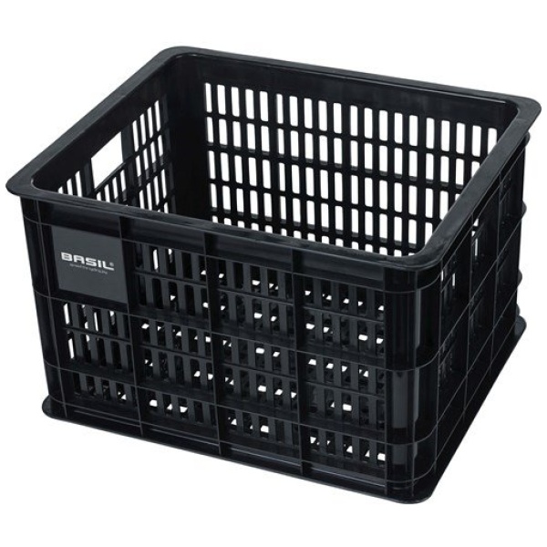 Basil KRAT BAS PVC ZW 29.5L Zwart