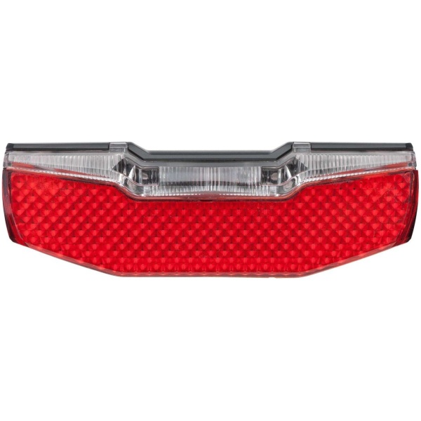 Axa ACHTERLICHT BLUELINE 6-12V LED STL 50MM Zwart