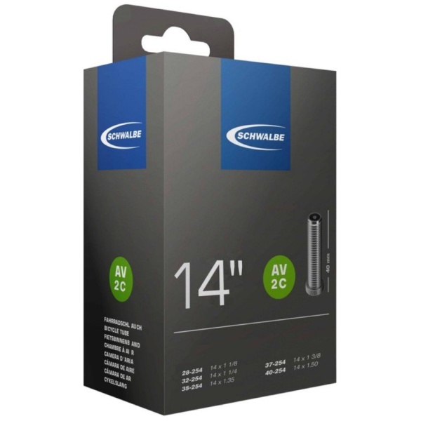 Schwalbe BIB 14X175-225 SC AV (40) AV2A Zwart - Afbeelding 3