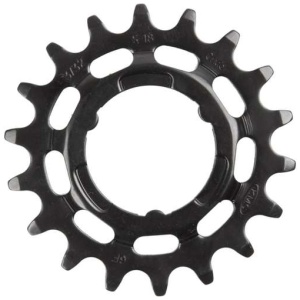 Kmc KETTINGWIEL FIETS 19T DOORGEZET 3/32 SH ZW Zwart
