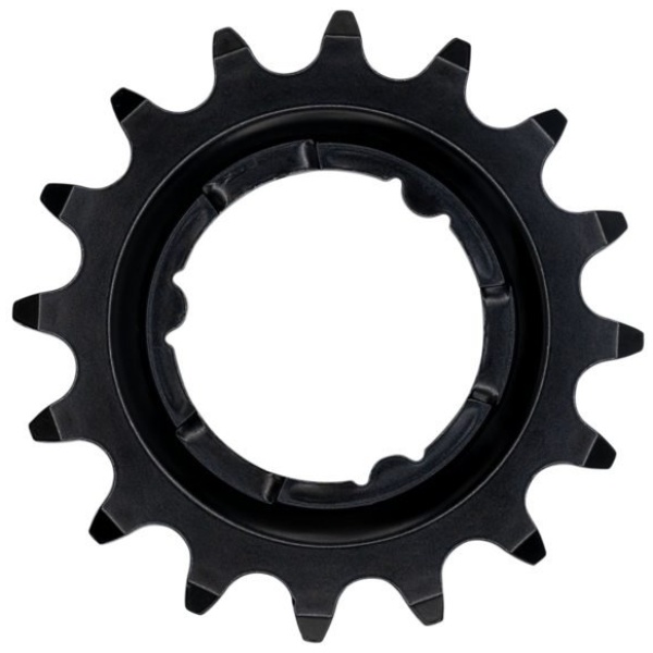 Kmc KETTINGWIEL FIETS 16T DOORGEZET 3/32" SH ZW Zwart