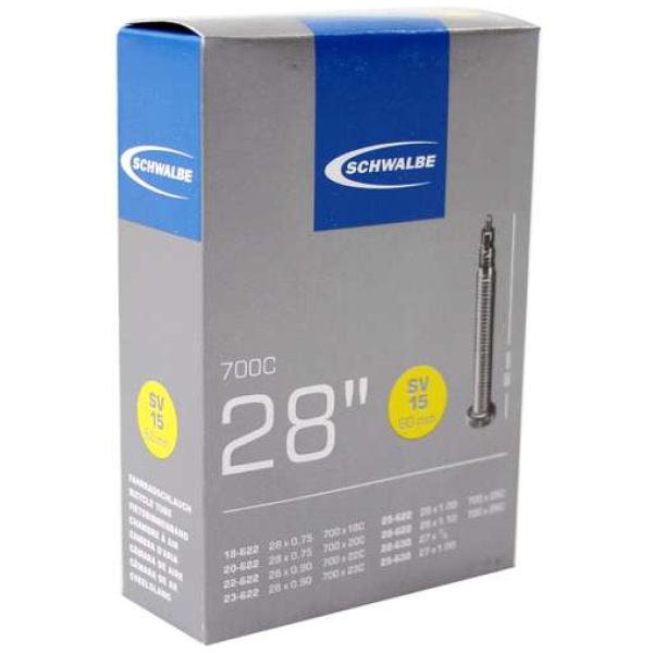 Schwalbe BIB 28X3/4-1 SC SV (60) SV15 Zwart - Afbeelding 3