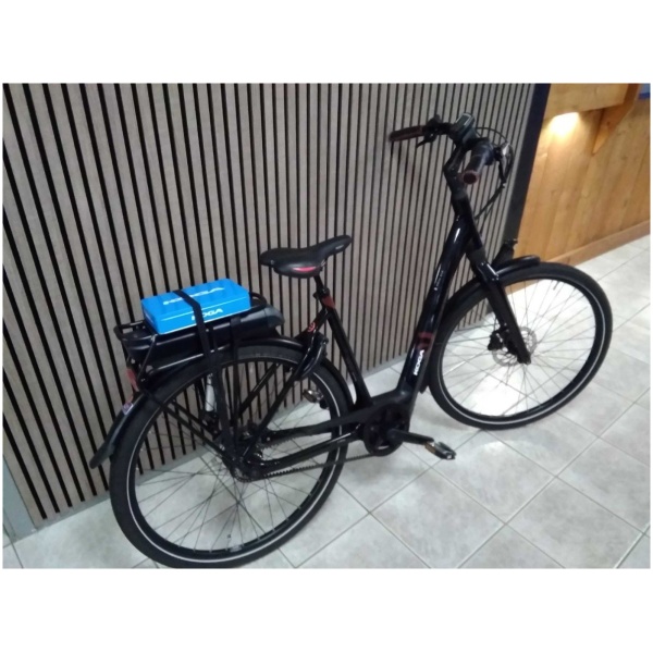 Koga E-Nova Evo Black/Red High Gloss Lageinstap - Afbeelding 3