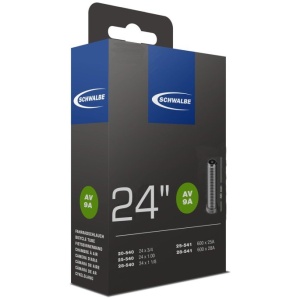 Schwalbe BIB 24X3/4-1 1/8 SCHRADER 40MM 20/28-540/541 (AV9A) Zwart