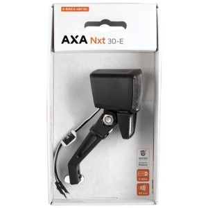 Axa koplamp NXT30 E-bike 6-48v 30 lux Zwart