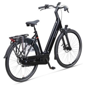 Batavus Finez E-Go Power N8 Zwart Glans Lageinstap