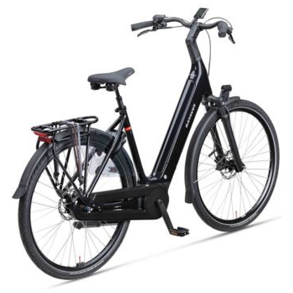 Batavus Finez E-Go Power N8 Zwart Glans Lageinstap