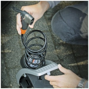 Sks POMP VOET AIRSTEP M/METER ZW/GRY Zwart/Grijs