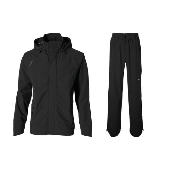 Basil regenpak Hoga Jet Black Jet Black Gloss - Afbeelding 3