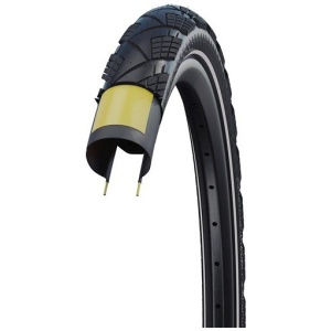 Schwalbe BUB 28X150 SC R MARATHON EFF AR VG ZW VW Zwart