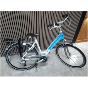 Gazelle Fuente Xtra Wit Blauw Dames