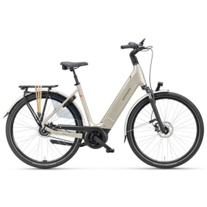 Batavus Finez E-Go Power Exclusiv Champagne Goud Glans Lageinstap