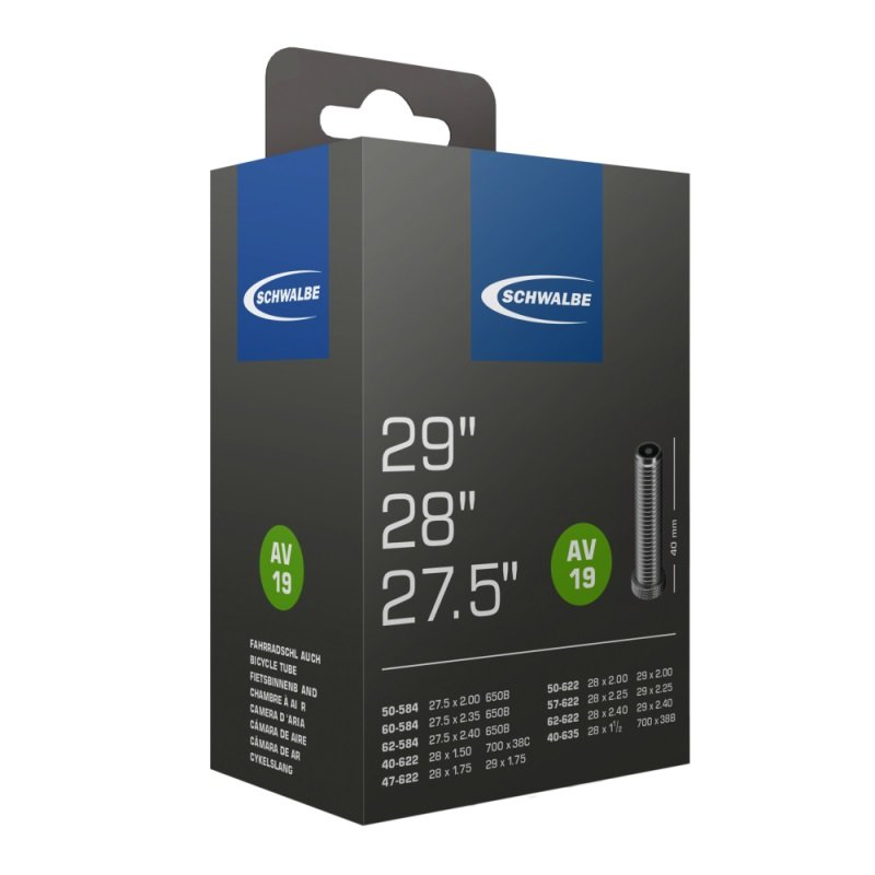 Schwalbe BIB 28X11/2-150-240 SC AV (40) AV19 Zwart - Afbeelding 4