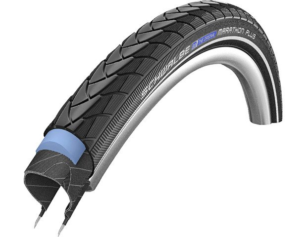 Schwalbe BUB 28X175 SC R MARATHON PLUS SG ZW Zwart - Afbeelding 6