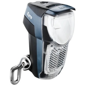 Busch + Müller koplamp Eyro usb 30 / 10 lux Zwart