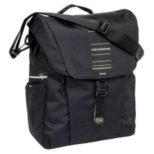 New Looxs fietstas enkel Vigo single black green 2 Groen|Zwart