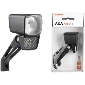 Axa koplamp NXT45 E-bike 6-12v 45 lux Zwart