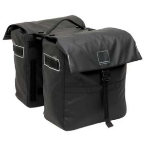 New Looxs fietstas dubbel Leeds MIK 38L Zwart