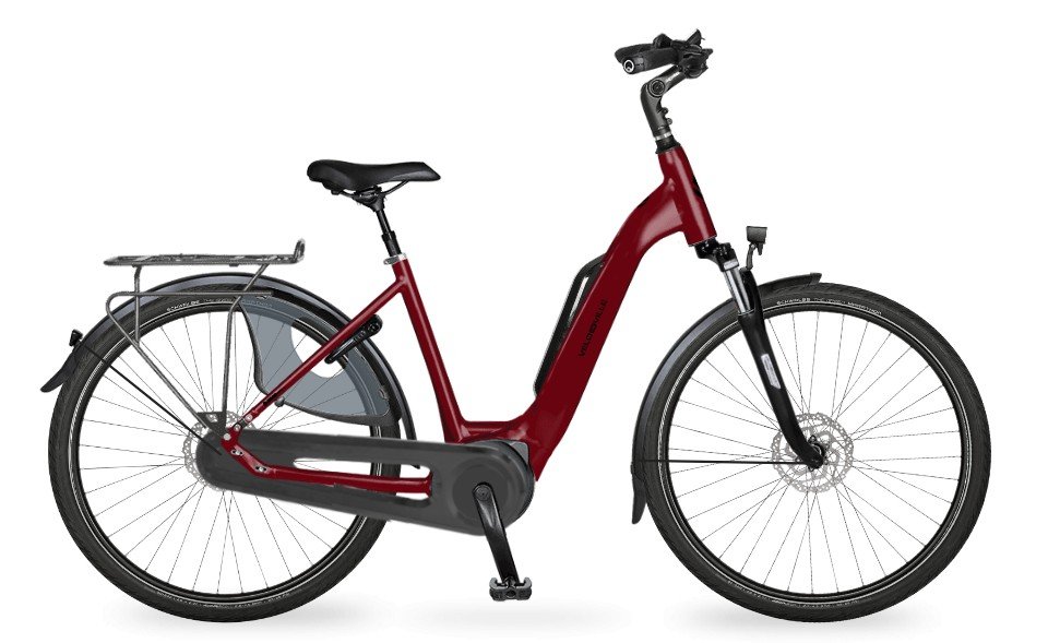 Velo De Ville AEB 800 CLASSIC Ruby Red Glans Dames