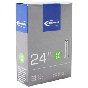 Schwalbe BIB 24X3/4-1 1/8 SCHRADER 40MM 20/28-540/541 (AV9A) Zwart